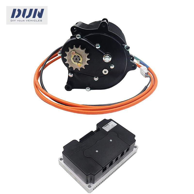 Mid Drive Motor Kit 72V 3000W - QS138 72v 70H 3000W V3 100km/h