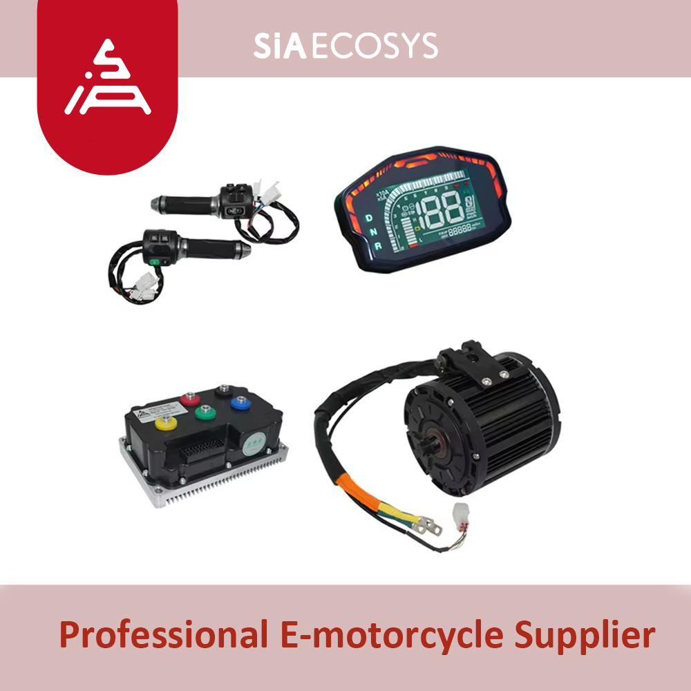 Mid Drive Motor Kit 72V 3000W - QSMOTOR QS138ミッドドライブモーター変換キット3000W連続6000Wピーク72V 100KPH電動モーター（Fardrive SIAYQ72180搭載）