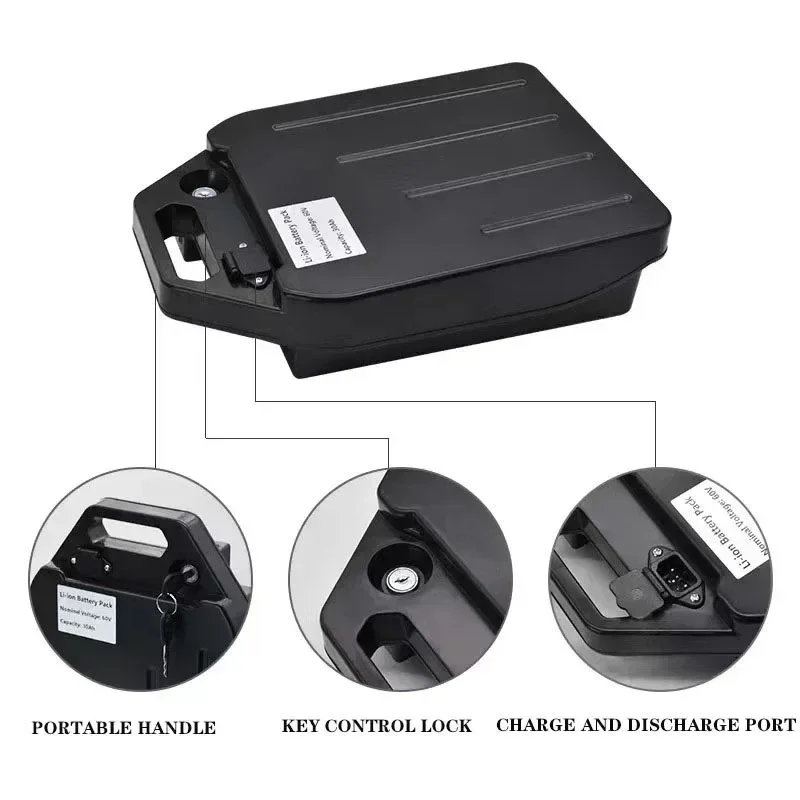 60V 20Ah-40AH2000W 電動車両リチウム電池ハ - 60V 30Ah Electric Scooter Battery のレビューと価格