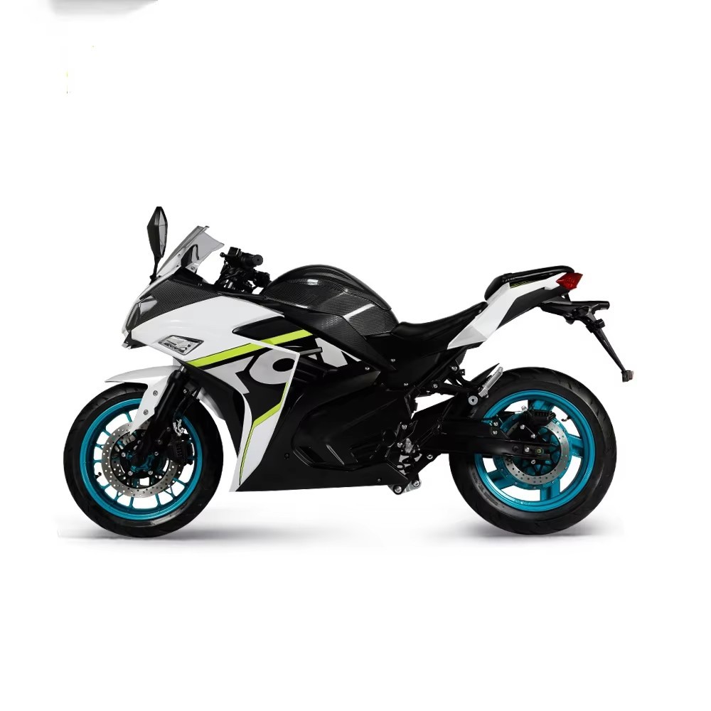 V10電動バイク大型スポーツタイプ大人用EEC認証済み200 - 72V 5000W Electric Motorcycle のレビューと価格