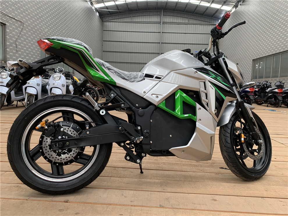 電動バイク（シート付き、デュアルモーター5000W、ワイドホ - 72V 5000W Electric Motorcycle のレビューと価格