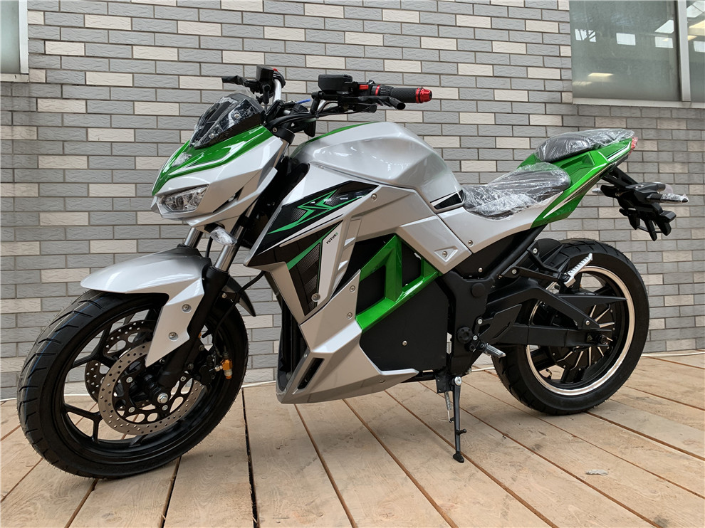 電動バイク（シート付き、デュアルモーター5000W、ワイドホ - 72V 5000W Electric Motorcycle のレビューと価格