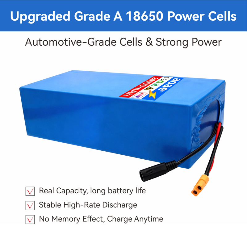48V電動スクーターバッテリー 13S6P 20Ah 186 - 60V 30Ah Electric Scooter Battery のレビューと価格