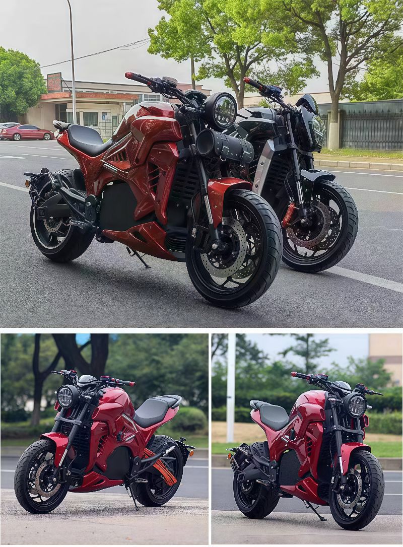 ZUIMI 3000W 5000Wハイパワー高速モーターリチ - 72V 5000W Electric Motorcycle のレビューと価格
