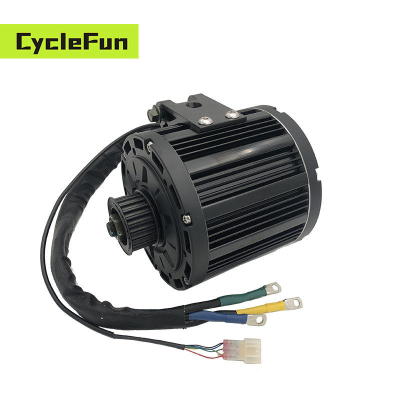 QS138 90Hミッドドライブモーター定格4KWピーク13 - Electric Motorcycle Conversion Kit 72V のレビューと価格