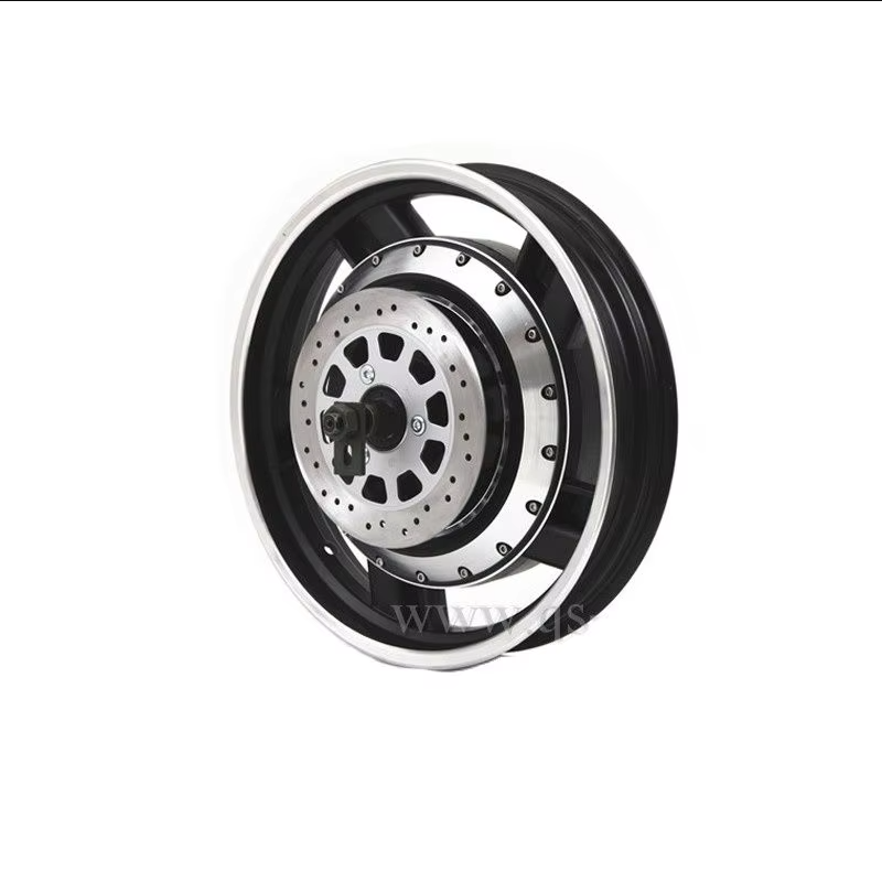 電動モペット用ホイール内ハブモーター,タイプv3,qs273 - Qs273 Hub Motor 8000W 72V のレビューと価格