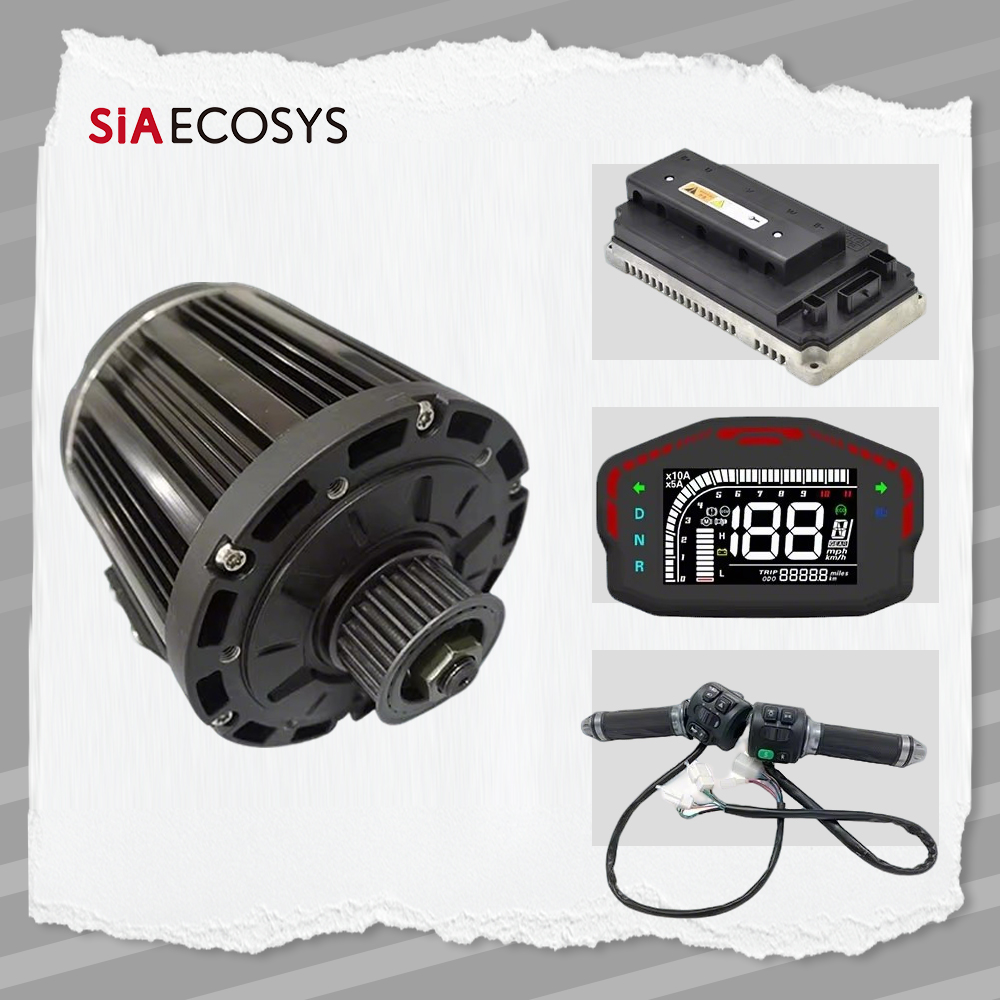 QS138 3000W V1 ベルト設計ミッドドライブモータ - Mid Drive Motor Kit 72V 3000W のレビューと価格