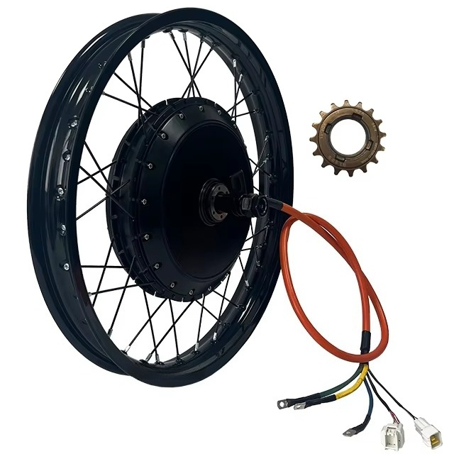 高速QS273 8KW 3T/3.5T/4T/5Tハブモータ - Electric Motorcycle Conversion Kit 72V のレビューと価格