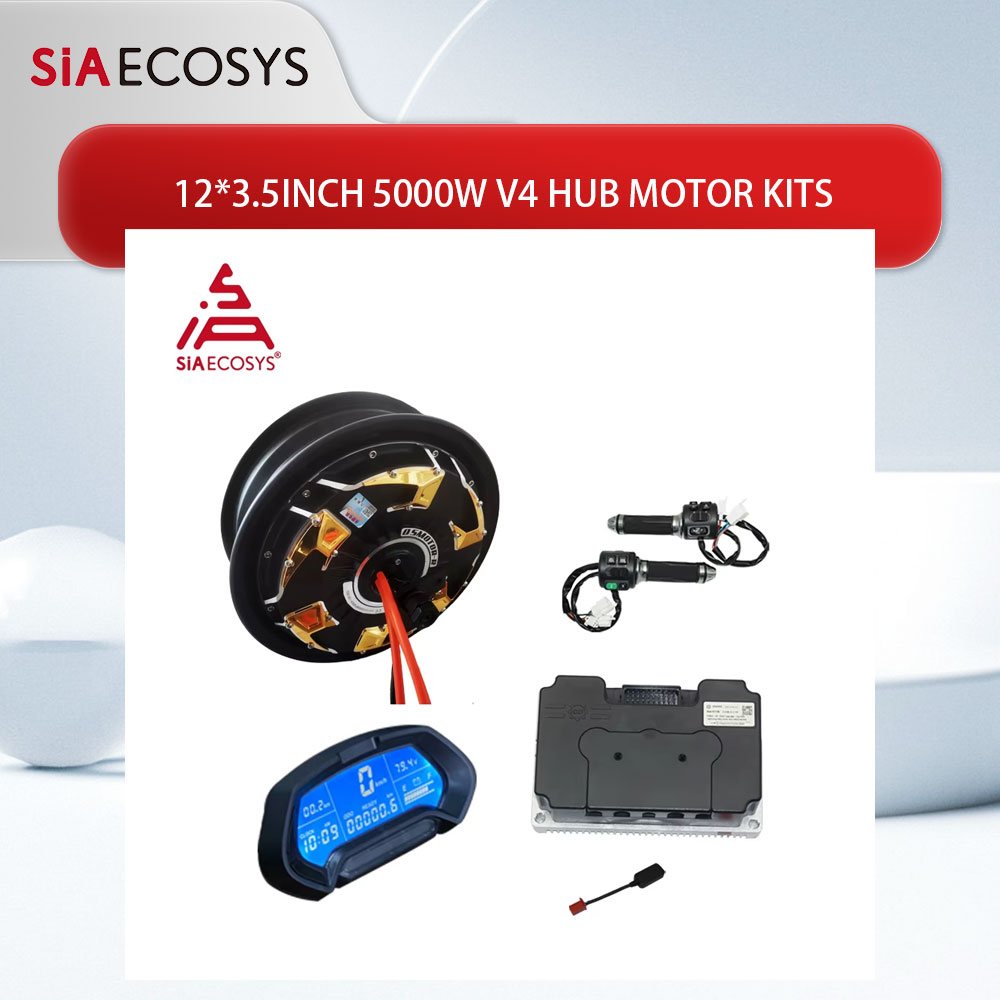 QSモーター 12×3.5インチ 5000W V4 72Vハ - Electric Motorcycle Conversion Kit 72V のレビューと価格