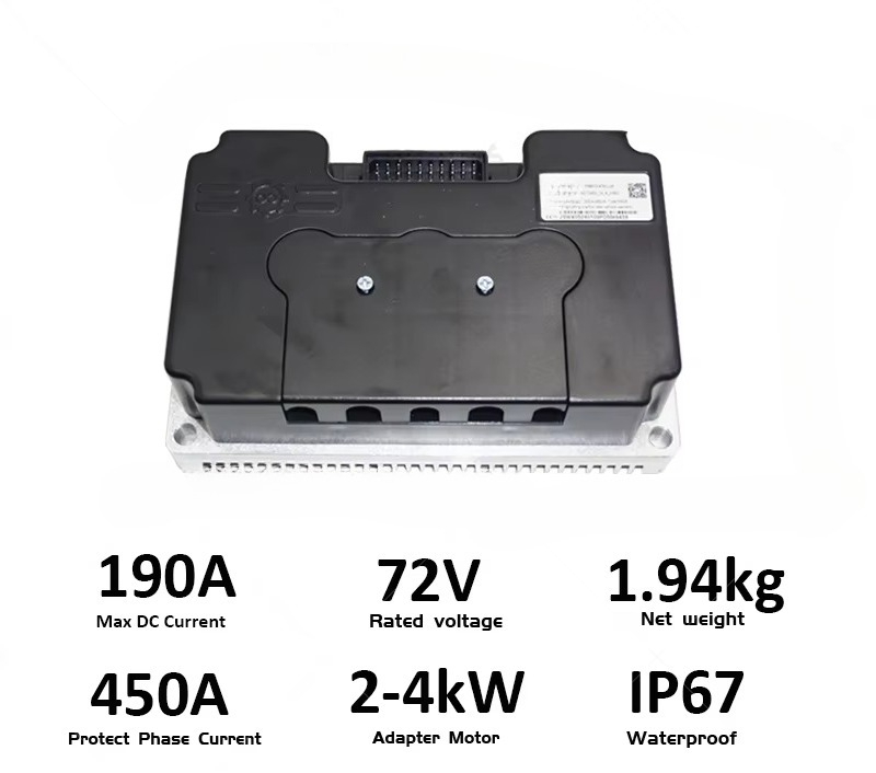 QSMOTOR 205 3000W V3 ブラシレスデュアル - Electric Motorcycle Conversion Kit 72V のレビューと価格