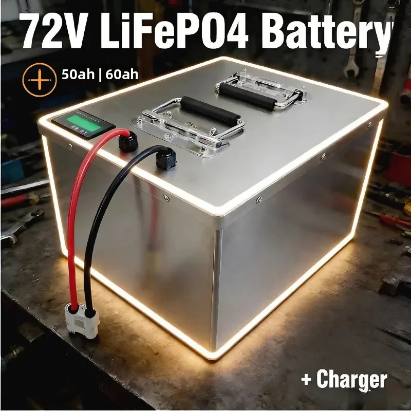72V 50Ah 50A 60Ah 60 Ah 60A リチ - 72V 60Ah Lifepo4 Battery Pack のレビューと価格